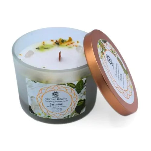 Aromatherapie kaars - Spiriuele balans - Jasmijn 256g