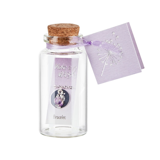 Make a wish armband - Amethist