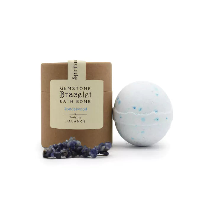 Sodaliet Balance Edelsteen -  Armband + Badbom