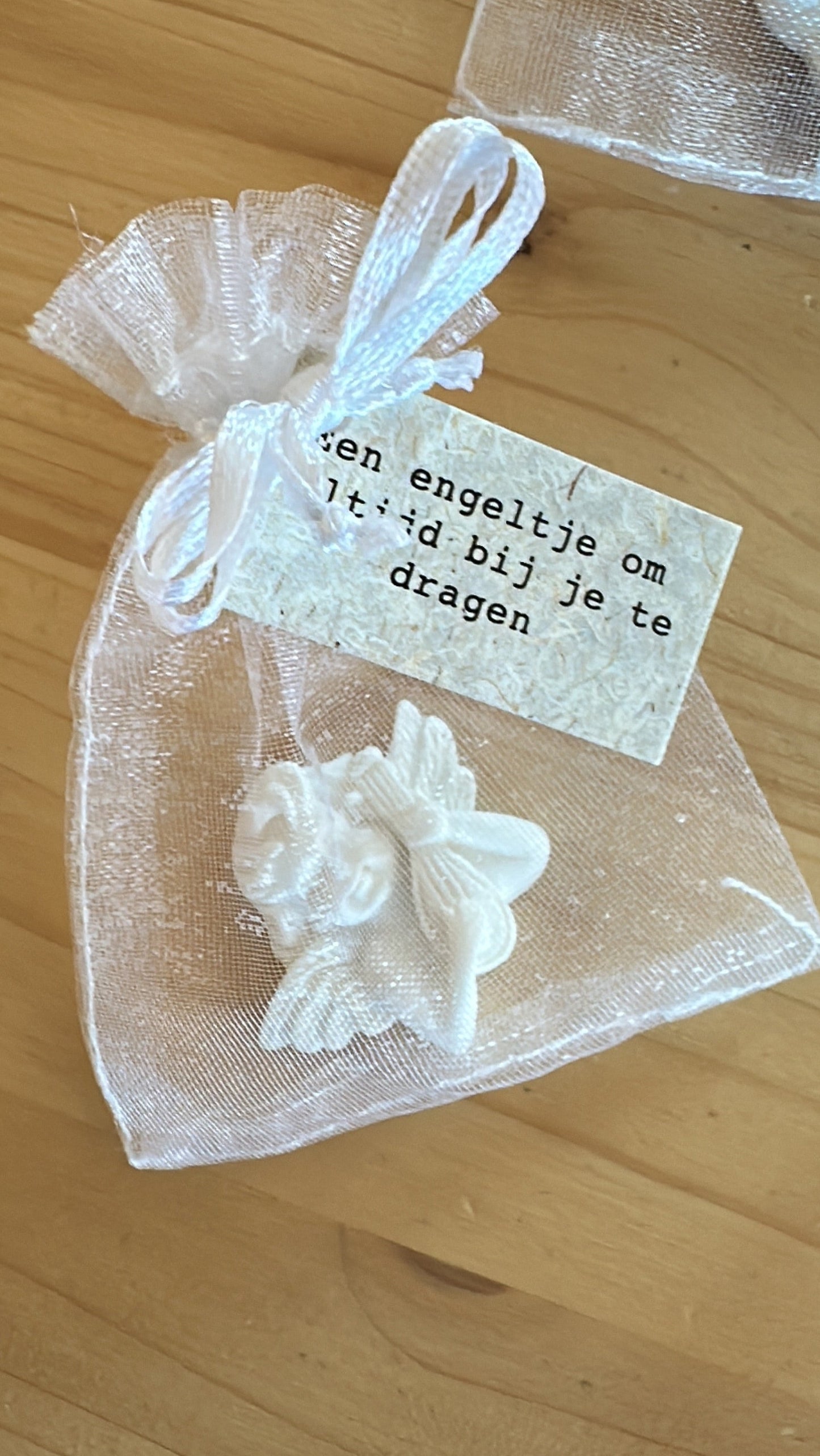 Beschermengel in zakje