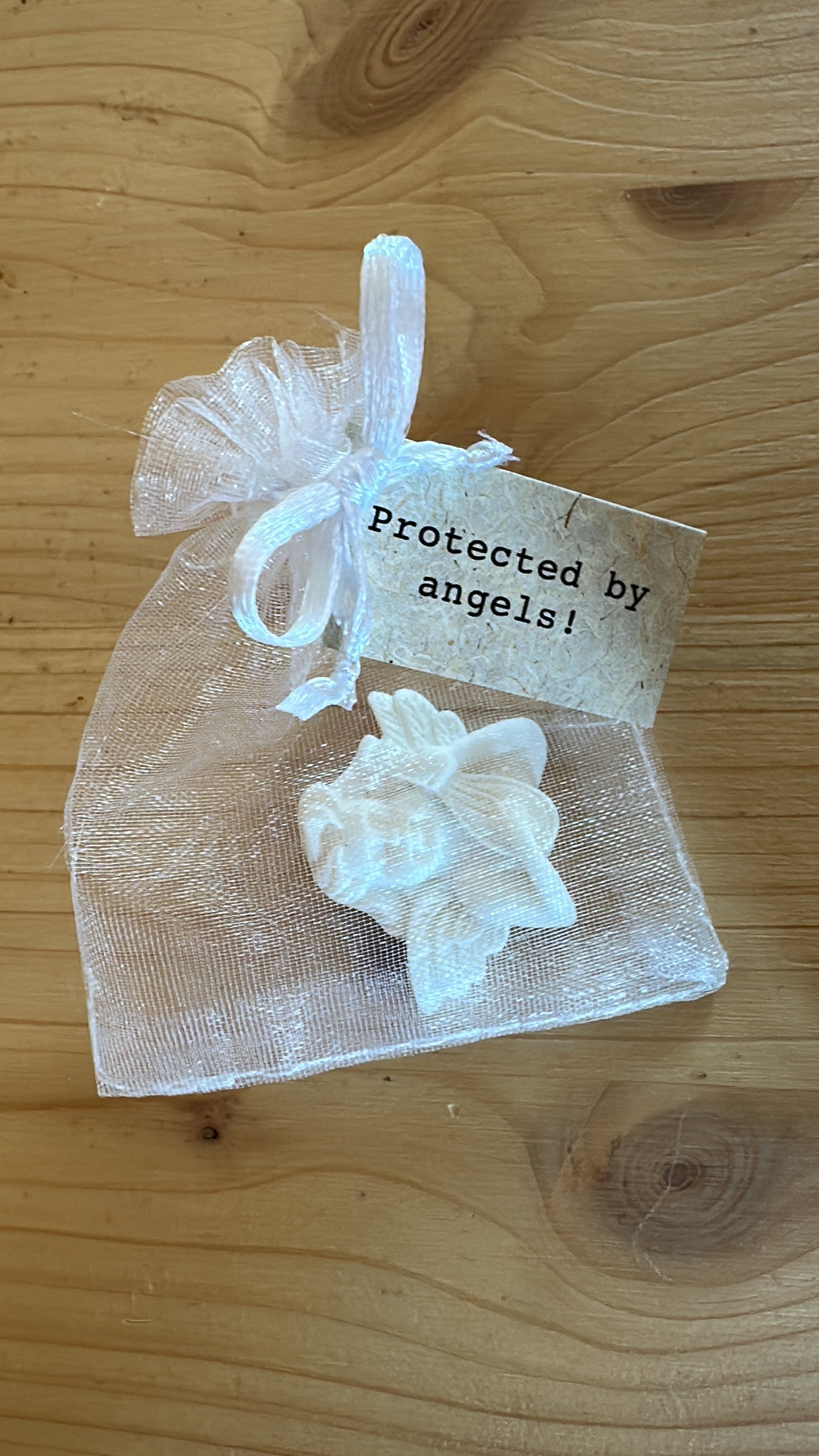 Beschermengel in zakje