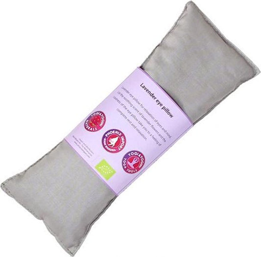 Oogkussen lavendel biologische taupe
