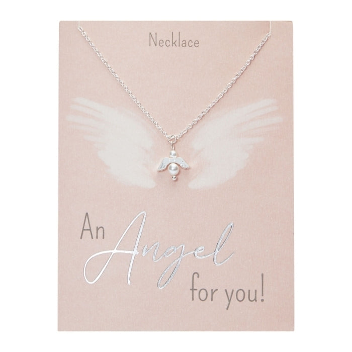 Halsketting - An Angel for You! (zilver)