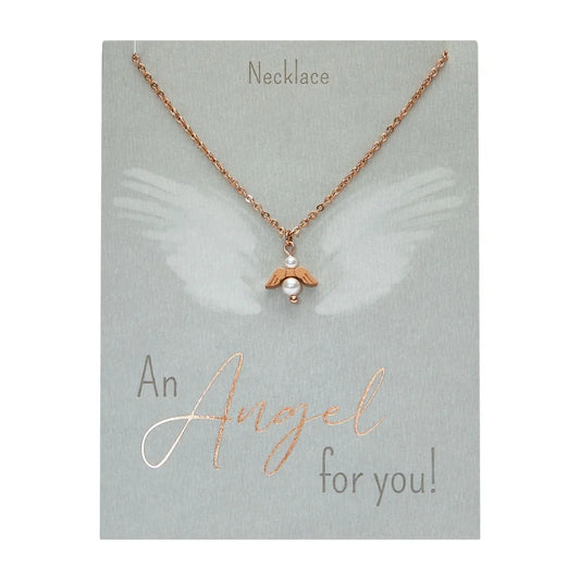 Halsketting - An Angel for You! (rosé)